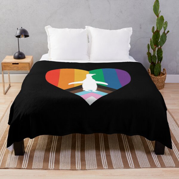 Item preview, LGBTQ Pride Penguin Heart designed and sold by SBPenguins.
