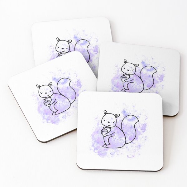 Item preview, baby Squirrel line art  designed and sold by Gaynor Burrows.