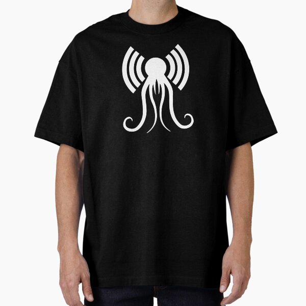 Item preview, The H.P. Lovecraft Literary Podcast Logo - White designed and sold by WitchHouseMedia.