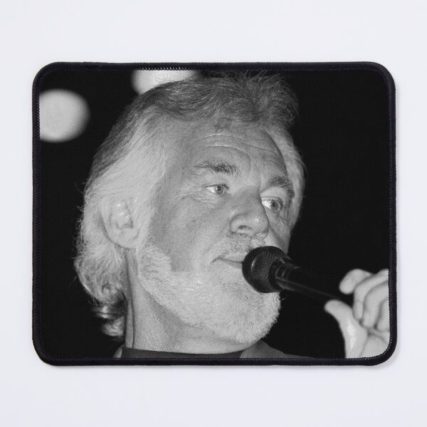 Item preview, Kenny Rogers - BW Photograph designed and sold by ConcertImages.