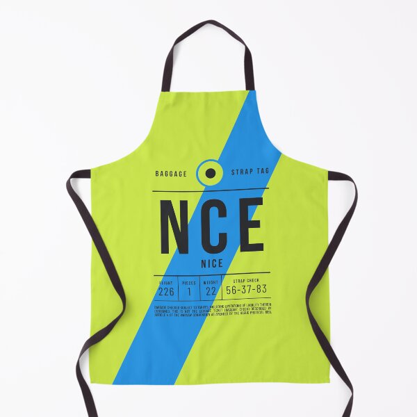 Item preview, Luggage Tag E - NCE Nice France designed and sold by VoodooCircus.