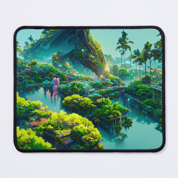 Item preview, Futuristic Anime Landscape designed and sold by amyr-aia.