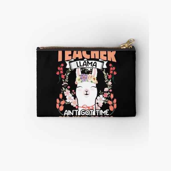 Item preview, Teacher Llama Funny Floral Drama Animal Humor For Flower Fan designed and sold by Nessshirts.