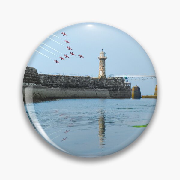 Item preview, Whitby Pier Red Arrows designed and sold by Alisonchambers2.