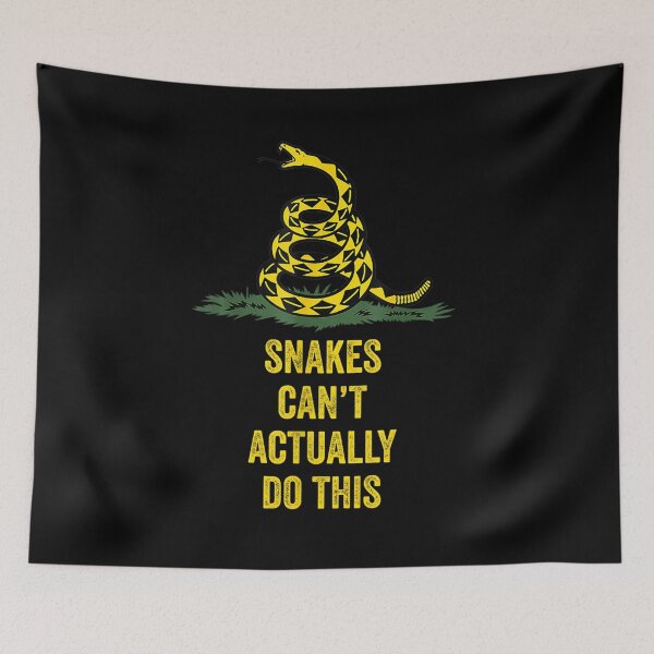 Item preview, Snakes Can't Actually Do This designed and sold by dolsy-store.