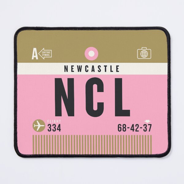 Item preview, Luggage Tag A - NCL Newcastle England UK designed and sold by VoodooCircus.