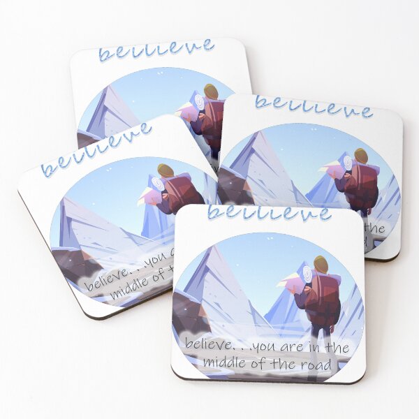Item preview, motivation  believe you are in the middle of the road   designed and sold by WL Store.