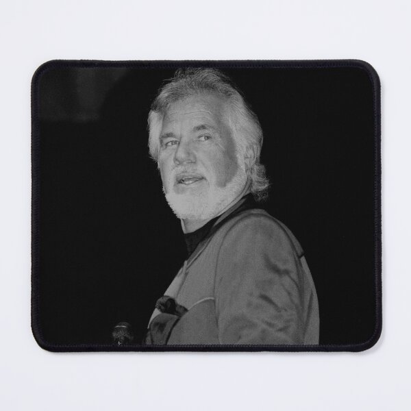 Item preview, Kenny Rogers - BW Photograph designed and sold by ConcertImages.