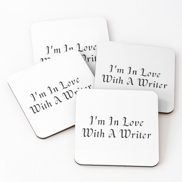 Item preview, I'm In Love With A Writer - Black Text designed and sold by TheKnightWriter.