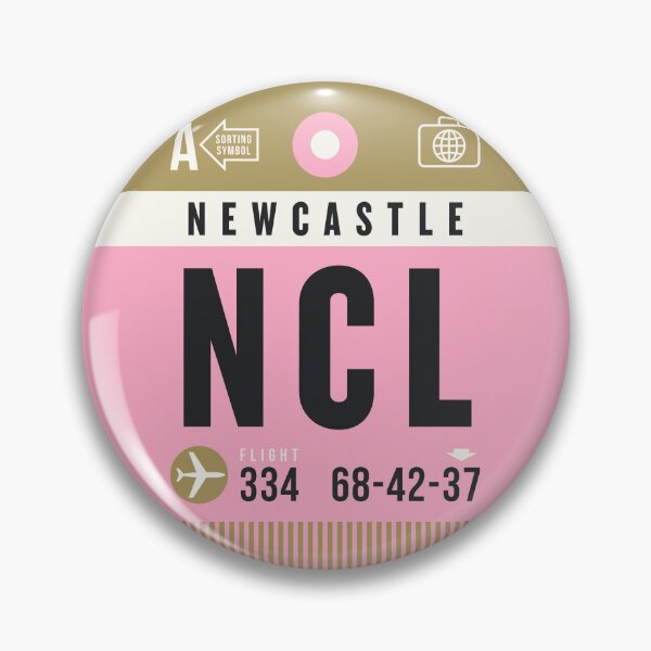 Item preview, Luggage Tag A - NCL Newcastle England UK designed and sold by VoodooCircus.