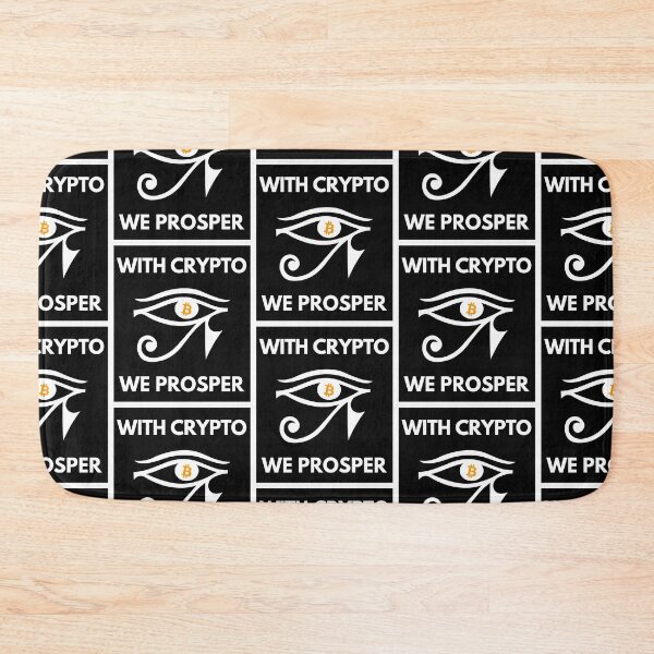 Item preview, With Crypto We Prosper  designed and sold by CryptoBeings.