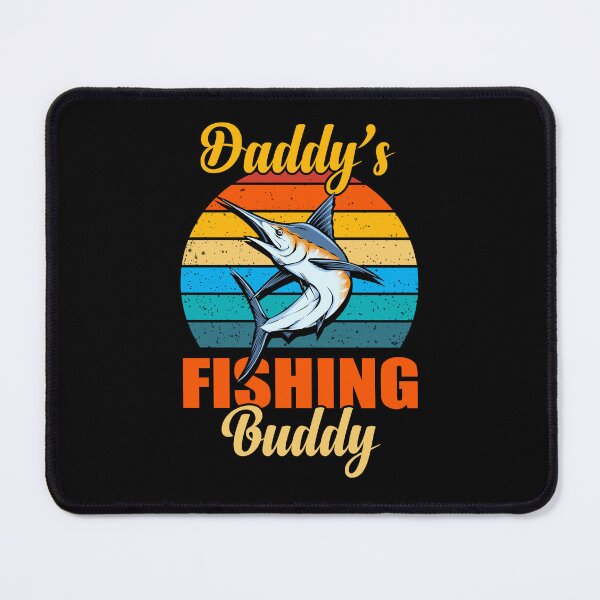 Item preview, Daddy's fishing buddy funny designed and sold by RaselStyleHub.
