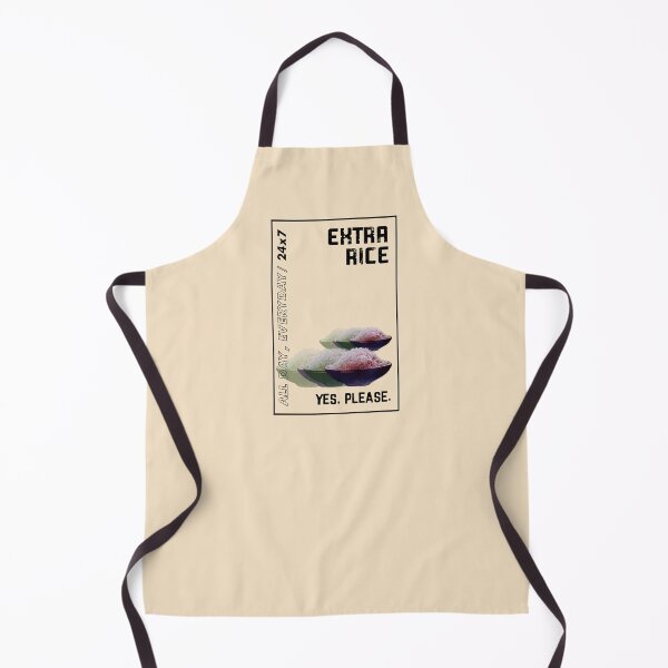 Item preview, EXTRA RICE YES PLEASE GRAPHIC DESIGN designed and sold by aydapadi.