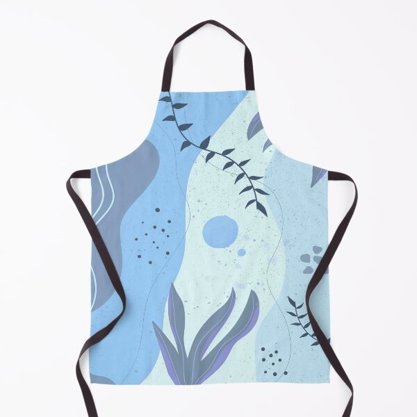 Item preview, Blue and Light Blue Abstract Shapes designed and sold by HikaryChan.