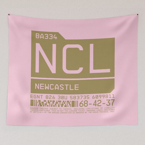 Item preview, Luggage Tag C - NCL Newcastle England UK designed and sold by VoodooCircus.