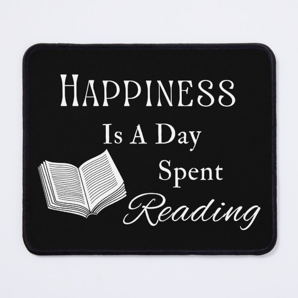 Item preview, Happiness Is A Day Spent Reading designed and sold by TheKnightWriter.