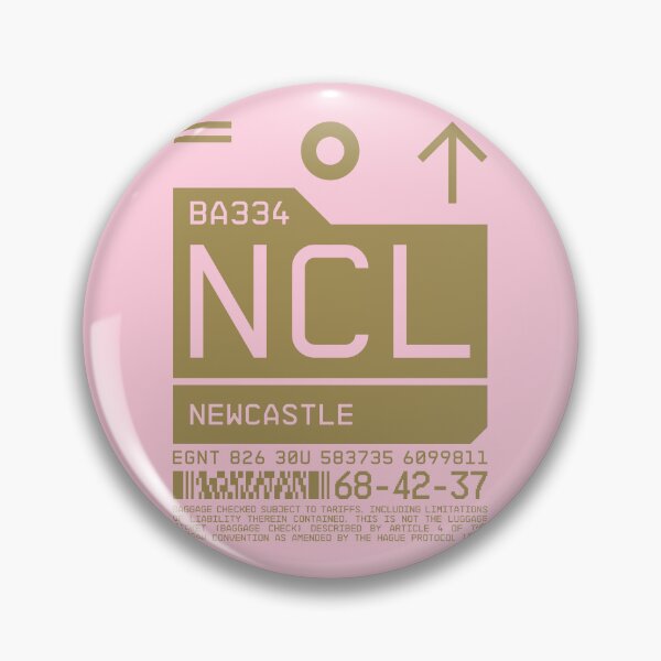 Item preview, Luggage Tag C - NCL Newcastle England UK designed and sold by VoodooCircus.