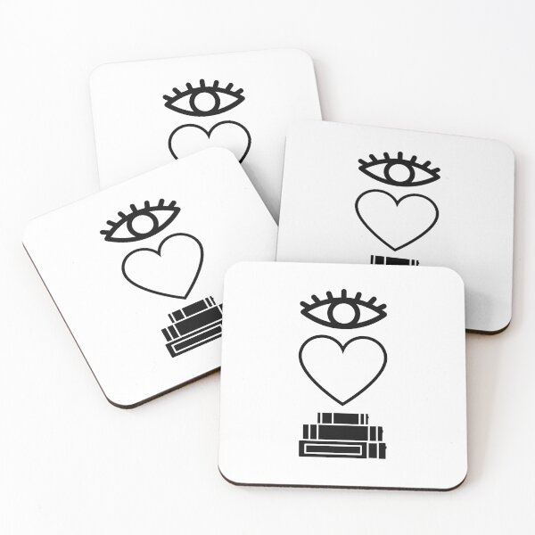 Item preview, I Love Books - Black Text designed and sold by TheKnightWriter.