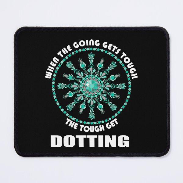 Item preview, Tough Get Dotting - Aquamarine designed and sold by DavidB2408.