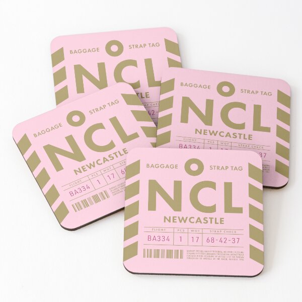 Item preview, Luggage Tag D - NCL Newcastle England UK designed and sold by VoodooCircus.