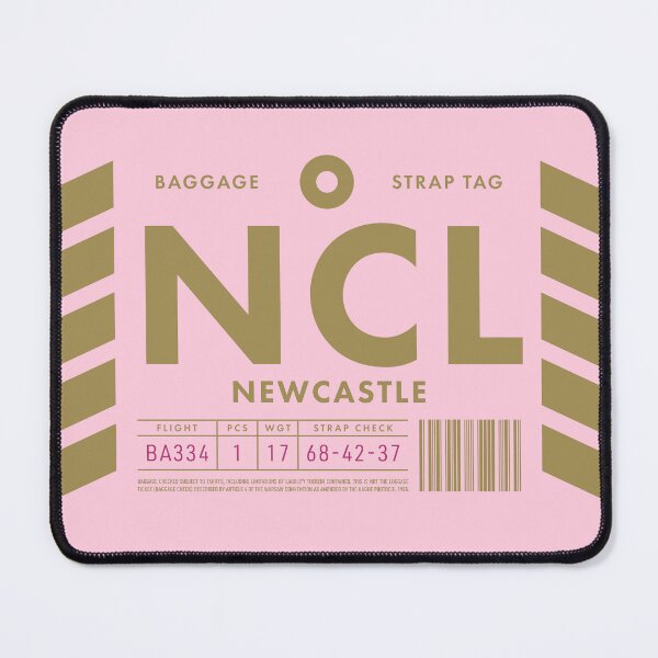 Item preview, Luggage Tag D - NCL Newcastle England UK designed and sold by VoodooCircus.
