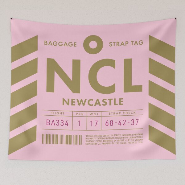 Item preview, Luggage Tag D - NCL Newcastle England UK designed and sold by VoodooCircus.