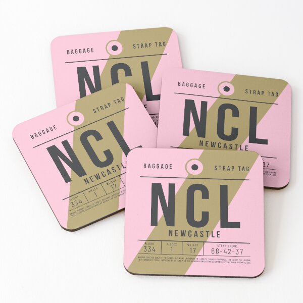 Item preview, Luggage Tag E - NCL Newcastle England UK designed and sold by VoodooCircus.