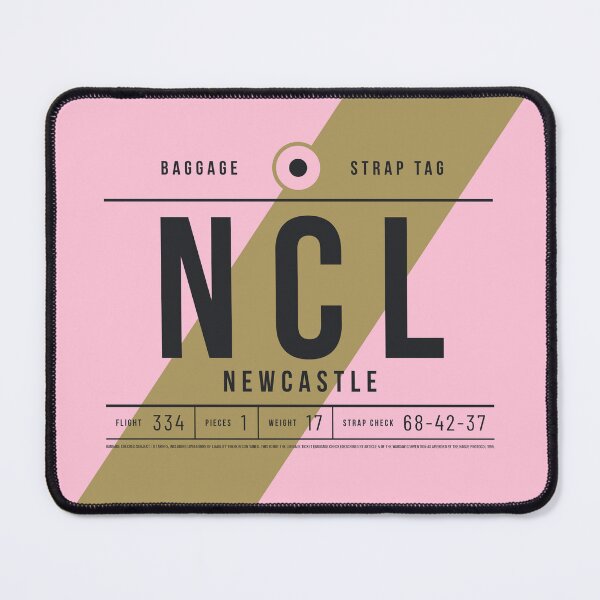 Item preview, Luggage Tag E - NCL Newcastle England UK designed and sold by VoodooCircus.