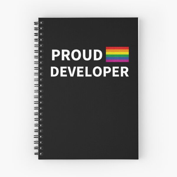 Item preview, Proud Developer LGBT Rainbow designed and sold by razvigod.