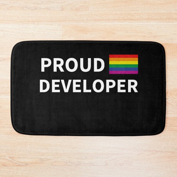 Item preview, Proud Developer LGBT Rainbow designed and sold by razvigod.