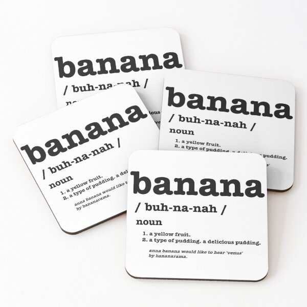 Item preview, Psych - Banana Definition (Black Edition) designed and sold by like-islands.