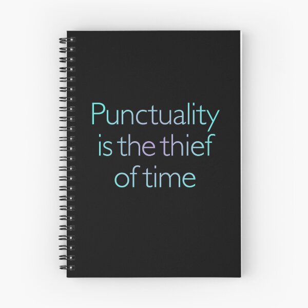 Item preview, Punctuality is the thief of time v.1 designed and sold by x1brett.