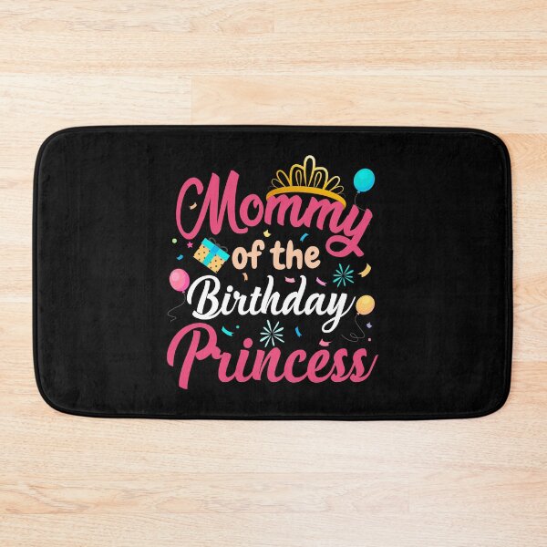Artikelvorschau, Mama der Geburtstagsprinzessin Cute Mom Mama Muttertag entworfen und verkauft von haselshirt.