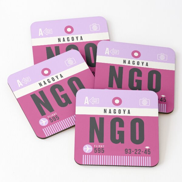 Item preview, Luggage Tag A - NGO Nagoya Japan designed and sold by VoodooCircus.