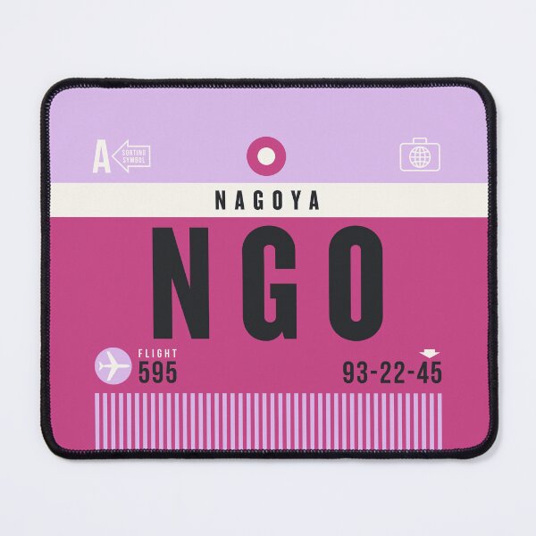 Item preview, Luggage Tag A - NGO Nagoya Japan designed and sold by VoodooCircus.