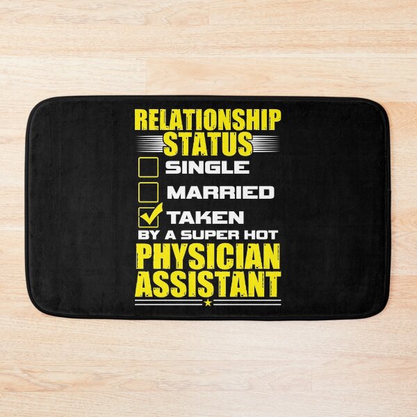 Item preview, Funny His Her Gift Physician Assistant Relationship Status designed and sold by haselshirt.