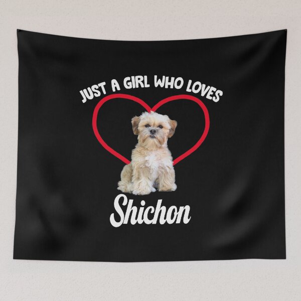 Item preview, Just A girl loves Shichon  designed and sold by jenniferidern60.