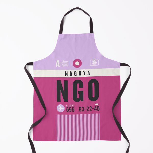 Item preview, Luggage Tag A - NGO Nagoya Japan designed and sold by VoodooCircus.