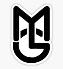 Macky Gee Drum and bass Sticker