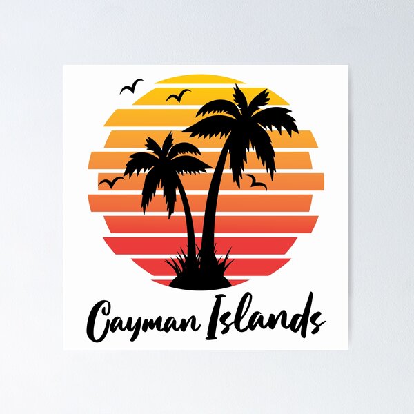 Item preview, Cayman Islands Tropical Sunny Scene designed and sold by IdentiTee Studios.