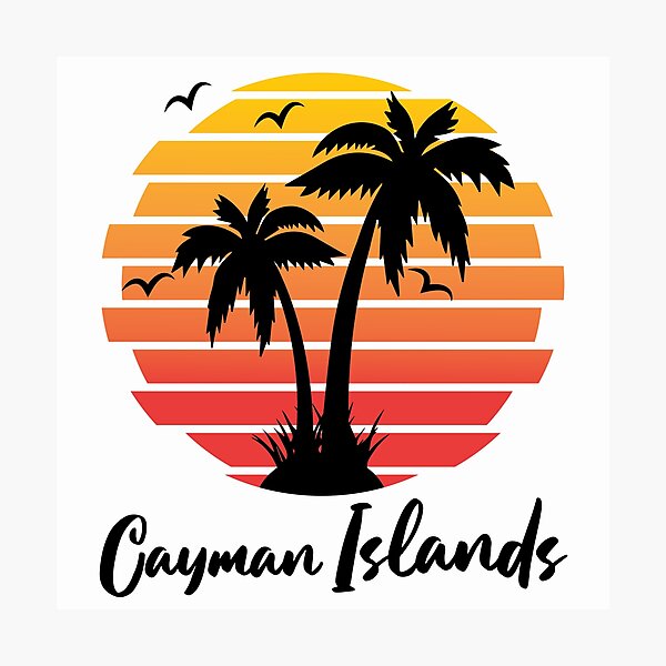 Item preview, Cayman Islands Tropical Sunny Scene designed and sold by IdentiTee Studios.