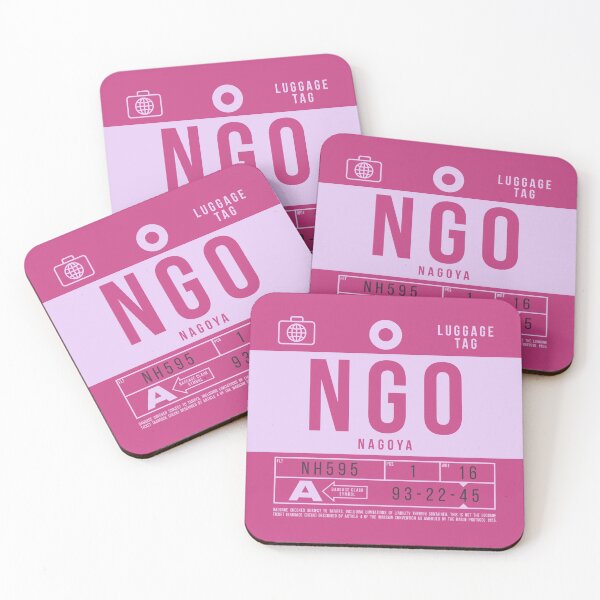 Item preview, Luggage Tag A - NGO Nagoya Japan designed and sold by VoodooCircus.