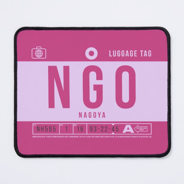 Item preview, Luggage Tag A - NGO Nagoya Japan designed and sold by VoodooCircus.