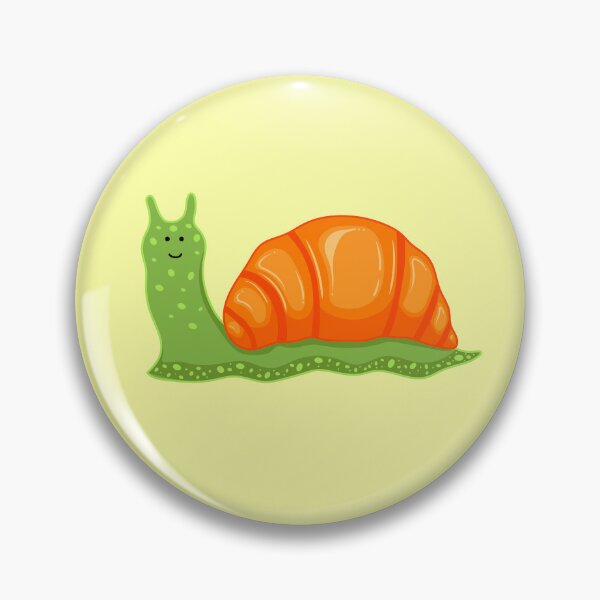 Item preview, croissant snail designed and sold by wordspotrayal.