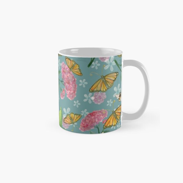 Milkweed and butterflies Classic Mug