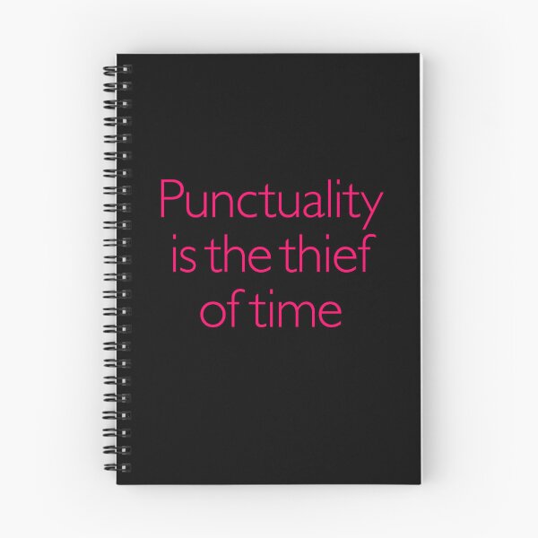 Item preview, Punctuality is the thief of time v.4 designed and sold by x1brett.