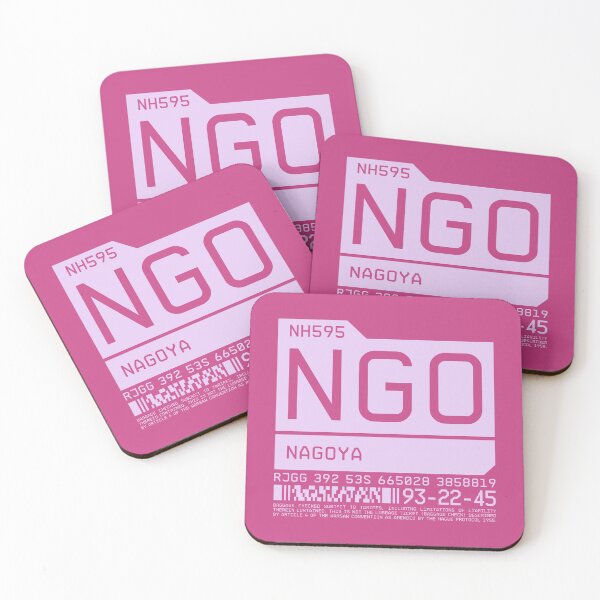 Item preview, Luggage Tag C - NGO Nagoya Japan designed and sold by VoodooCircus.