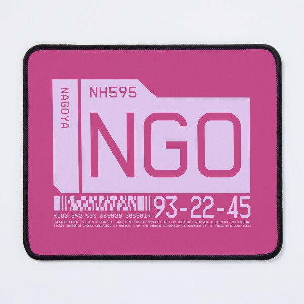 Item preview, Luggage Tag C - NGO Nagoya Japan designed and sold by VoodooCircus.