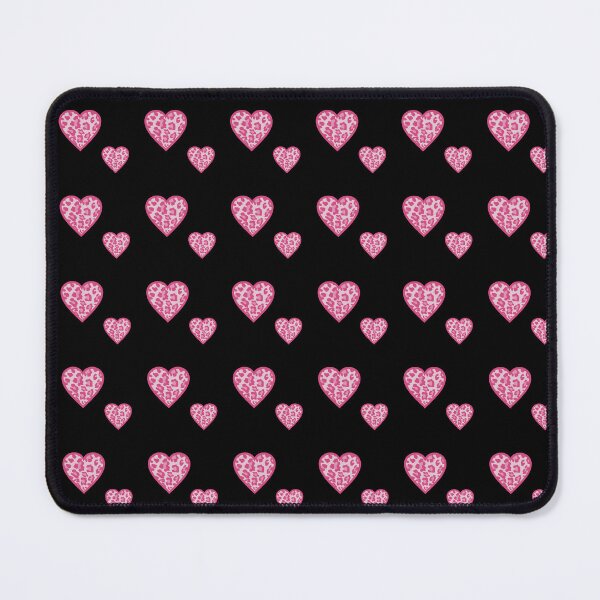Item preview, Pink Leopard Print Hearts designed and sold by drova.