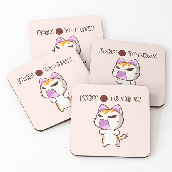 Item preview, Press O to Meow designed and sold by DynieKid.